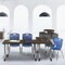 Regency Kee Mobile Adjustable Classroom Table W/ 2 Andy Mobile Chairs, 48 in W, 30 in L, Neo Walnut MT4830NWAPCGY40NV - alternate 6