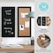 Martha Stewart Everette 18in. x 24in. Cork Board, Chlk Board, Lttr Board Set w/Psh Pns, Mgnts, Liq Chlk, Lttrs, Blk BR-DK20221011-1-BK-MS - alternate 8