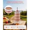 Vevor 7.93Gal/30L Fruit Wine Press Manual Juice Maker Solid Beech Wood Basket LD-BP30-3R - alternate 6