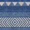 Homeroots 9' X 12' Navy Blue Ivory And Beige Southwestern Washable Indoor Outdoor Area Rug 613931 - alternate 7