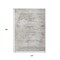 Homeroots 10' X 14' Silver And Gray Floral Washable Indoor Outdoor Area Rug 631028 - alternate 6