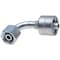 Gates Female DIN 24 Cone Swivel - Heavy Series with O-Ring - 90 Bent Tube MegaCrimp G25730-1225 - alternate 1