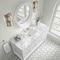 James Martin Vanities Breckenridge 60 in. Single Vanity, Bright White, w/ 3 CM Carrara Marble Top 330-V60S-BW-3CAR - alternate 6