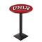 Holland Bar Stool Co 36" Blk Wrinkle UNLV Pub Table, 36" dia. Top L217B3636UNevLV - alternate 1