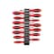 Tekton Phillips and Slotted Screwdriver Set w/Mod Org - 4 Inch Shanks, 14-Piece (#0 - #4, 3 - 14 mm) DWZ90107 - alternate 1