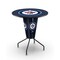 Holland Bar Stool Co Lighted 42" Black Winnipeg Jets Pub Table L218B42WinJet36RWinJet - alternate 1