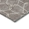 Homeroots 3' X 5' Taupe And Ivory Geometric Washable Indoor Outdoor Area Rug 613049 - alternate 6