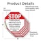 Signmission Stop Personal Protective Equipment, 4 inch X 4 inch, Vinyl Decal, 5PK OC-D-5PACK-4-122 - alternate 4