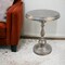 Homeroots 24" Antique Nickle Metal Round End Table 493242 - alternate 3