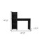 Homeroots 47" Gray Computer Desk With Hutch 403836 - alternate 5