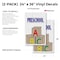 Signmission Preschool, Vinyl Decals Only 24 Inch x 36 Inch, Vinyl Decal, 2PK DSB-2436-2PACK-Preschool - alternate 2