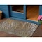 Homeroots 3' X 5' Copper Gold And Brown Abstract Washable Indoor Outdoor Area Rug 596812 - alternate 1