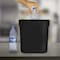 Acrimet Wastebasket, Deskside Bin, 3.25 Gallon/13 Quart/ 12 Liter (Plastic) (Black Color), 4PK 576.2 - alternate 8