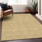 Homeroots 9' X 12' Gold And Ivory Geometric Washable Indoor Outdoor Area Rug 602375 - alternate 7