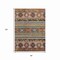 Homeroots 8' X 10' Rust Gray And Gold Tribal Washable Indoor Outdoor Area Rug 615419 - alternate 6