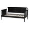 Baxton Studio Lucera Bobbin Daybed, Wooden Spindle Bed Frame, Twin, Black 263-14372-ZORO - alternate 7