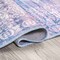 Jonathan Y Regis Bohemian Medallion Machine-Washable Blue 3 ft. x 5 ft. Area Rug WSH107A-3 - alternate 7