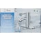 Home Impressions Chrome 1-Handle Lever 4'' Centerset Monoblock Bathroom Faucet FS6A0212CP-JPA1 - alternate 1