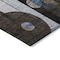 Homeroots 8' Brown Gray And Blue Round Geometric Washable Indoor Outdoor Area Rug 604496 - alternate 8