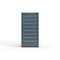 Strong Hold 9 drawer cabinet - (9x 5ft) - Blue accents - Keyed Different S3060-PPDAS-0905FS - alternate 1