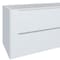 Homeroots 48" White Wood Floating Bathroom Vanity With White Sink And Two Drawers 624126 - alternate 5