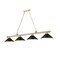 Z-Lite Cordon Heritage Brass 4 Light Billiard 2306-4HBR-MMB - alternate 1