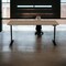 Homeroots 48" Wood Brown and Black Writing Desk 524934 - alternate 4