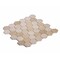 Apollo Tile Beige 12x12 Crema Marfil Marble Polished, Etched Floor and Wall Mosaic Tile 4.92 sqft/case, 5PK APLBL8801CMA - alternate 7