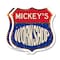 Signmission Mickey's Workshop, 18 inch X 18 inch, Plastic Sign, 2PK SHI-P-2PACK-18-489-MICKEY - alternate 1