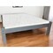 Homeroots Gray Solid Wood Full Bed Frame 546710 - alternate 1