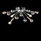 Jonathan Y Copernicus 20" 7-Light Metal LED Flush Mount, Chrome JYL9048A - alternate 7