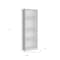 Homeroots Set of Three White Wood Thirteen Tier Modular Bookcase, 3PK 546629 - alternate 6