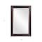 Homeroots 33" Bronze Wood Accent Mirror 383729 - alternate 7