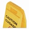 Carlisle Foodservice Wet Floor Sign (English/Spanish), 11 x 25 x 25, Yellow 3690000 - alternate 5