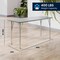 Flash Furniture Wren 60 in x 24 in Adjustable Height Activity Table, Thermal Laminate Top, Standard Legs, Gray XU-A2460-REC-GRY-T-A-GG - alternate 9