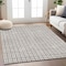 Homeroots 5' X 8' Taupe And Gray Geometric Washable Indoor Outdoor Area Rug 595608 - alternate 9