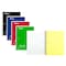 C-Line Products Notebook, 5-Subject, Wide Ruled, 180 Sheets, Assorted Colors, 3PK 22051 - alternate 6