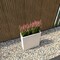 Leisuremod Thistle Rectangular Fiberstone & MgO Clay Planter, Weather-Resistant, Indoor/Outdoor, No Assembly TP28W - alternate 5