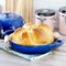 Megachef 6 Quart Enameled Cast Iron Bread Pot in Blue with Baking Mat 750123606M - alternate 6