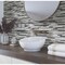Apollo Tile Gray 11.8 in x 11.8 in Glass, Stone Glossy Floor and Wall Mosaic Tile 4.83 sqft/case, 5PK APLCAS88030A - alternate 6