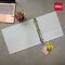 Deli Std Duty View Binder 2in, Letter, D-Ring, PVC-Free, White, 6PK CF569-WH - alternate 4