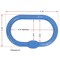 Mytee Products Oblong Master Link Grade 100 5/8in WLL 7,700 Lbs (3.5 Tons) 4:1 Safety Factor OL58-G100 - alternate 7