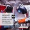 Wilson Welding Curtain, PVC, 10 ft L., 6 ft W., 13 oz, 150Ã‚Â° F Withstand Temp., With Grommets, Orange 36278 - alternate 5