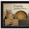 Homeroots Set Of Two May Our Hearts Be warm 3 Black Framed Print Kitchen Wall Art, 2PK 407114 - alternate 6