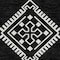 Homeroots 5' X 8' Black And Ivory Southwestern Washable Indoor Outdoor Area Rug 593649 - alternate 8