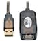 Tripp Lite USB 2.0 Cable, Active Repeater, M/F, 20m U026-20M - alternate 4