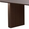 Homeroots 86" Walnut Solid Wood Double Pedestal Base Oval Dining Table 720695 - alternate 5