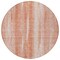 Homeroots 8' Orange And Salmon Round Botanical Leaves Washable Indoor Outdoor Area Rug 581974 - alternate 7