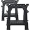 Channellock 27'' L x 32'' H Plastic Folding Sawhorse Set 1000 Lb. Capacity, 2PK CL352754 - alternate 1