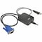 Tripp Lite KVM CONSOLE TO USB 2.0 PORTABLE LAPTOP CRASH CART ADAPTER WITH FILE TRANSFER AND B032-VU1 - alternate 9